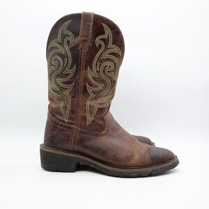 Justin Original Workboots Brown Men's Size 9 D Leather  WK4575 ASTM F2892-11